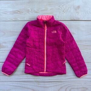 The North Face Girls XS (6) ThermoBall Eco Insulation Full Zip Puffer Jacket
